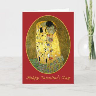 Cartes Pour Fêtes Annuelles Le Baiser de Gustav Klimt