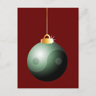 Cartes Pour Fêtes Annuelles Le bal de Noël de Yin Yang