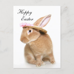 Cartes Pour Fêtes Annuelles Le bonnet de Bunny de Pâques