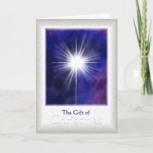 Cartes Pour Fêtes Annuelles Le cadeau de Noël