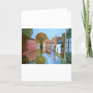 Cartes Pour Fêtes Annuelles Le canal Brugge