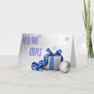 Cartes Pour Fêtes Annuelles Le Capteur et le Journaliste de la Cour Noël