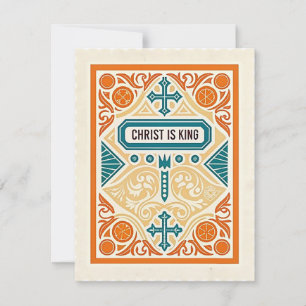 Cartes Pour Fêtes Annuelles Le Christ est Roi