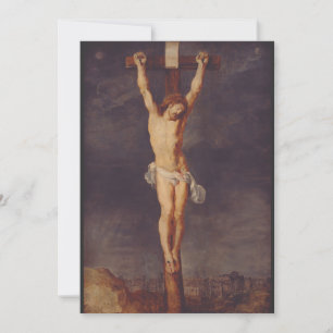 Cartes Pour Fêtes Annuelles Le Christ mort sur la croix par Pierre Paul Rubens