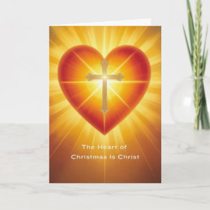 Cartes Pour Fêtes Annuelles Le cœur de Noël