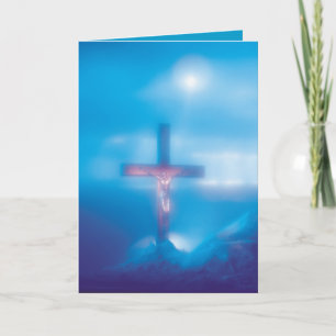 Cartes Pour Fêtes Annuelles Le Crucifix -