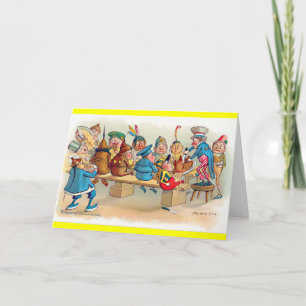 Cartes Pour Fêtes Annuelles Le dîner de Noël de Brownie