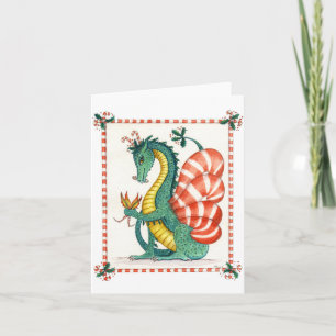 Cartes Pour Fêtes Annuelles Le dragon de sucre de canne