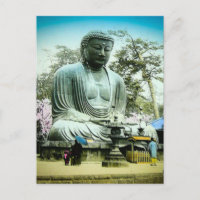 Le Grand Daibutsu à Kamakura Vintage Vieux Japon