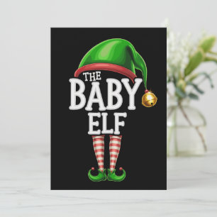 Cartes Pour Fêtes Annuelles Le groupe de lutins bébé assorti à la famille de N