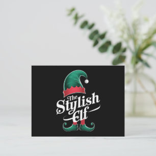 Cartes Pour Fêtes Annuelles Le groupe Elf élégant qui correspond à Noël famili