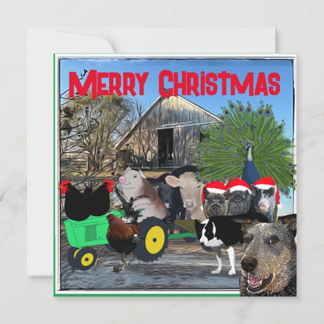 Cartes Pour Fêtes Annuelles Le jardin de la cuisine (Devant)