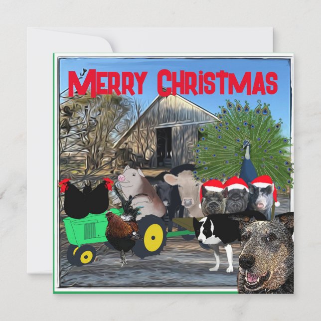 Cartes Pour Fêtes Annuelles Le jardin de la cuisine (Devant)