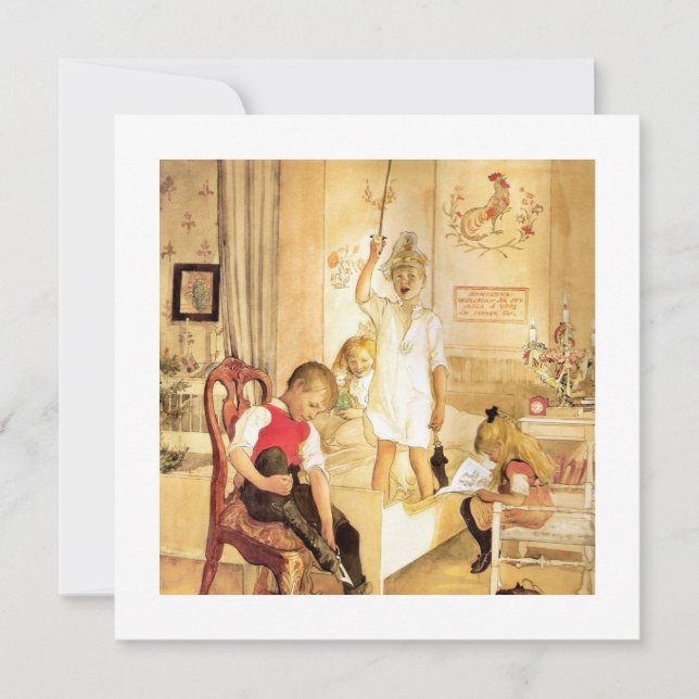 Cartes Pour Fêtes Annuelles Le Jour Christmas de la Nursery (Devant)