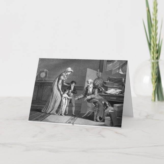 Cartes Pour Fêtes Annuelles Le jour de nouvelle année, 1807 (Devant)