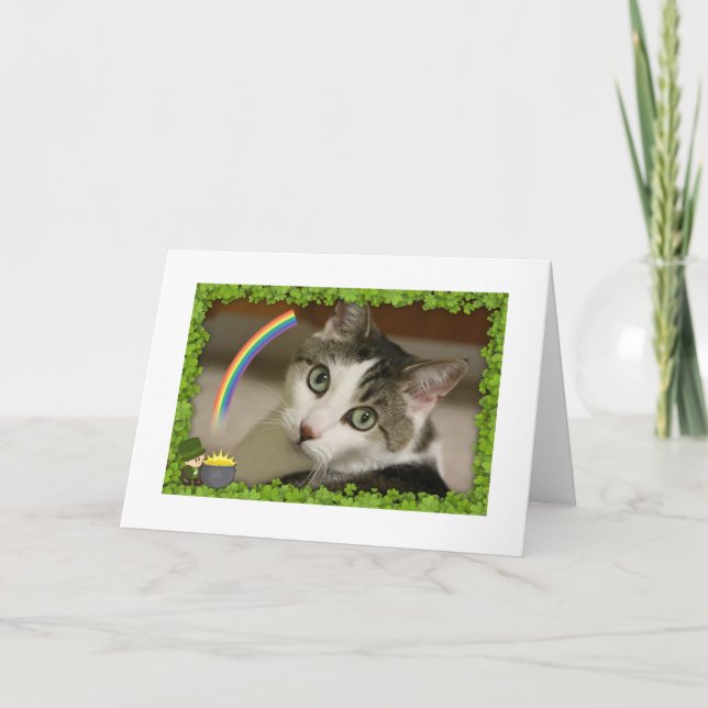 Cartes Pour Fêtes Annuelles Le jour Gracey de St Patrick (Devant)