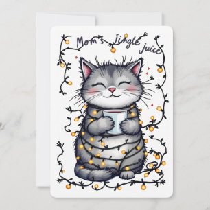 Cartes Pour Fêtes Annuelles Le jus de jingle de maman