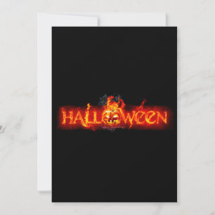 Cartes Pour Fêtes Annuelles Le lettrage de SlipperyJoe's Halloween massivement
