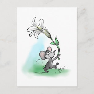 Cartes Pour Fêtes Annuelles Le lys de Pâques de Moe
