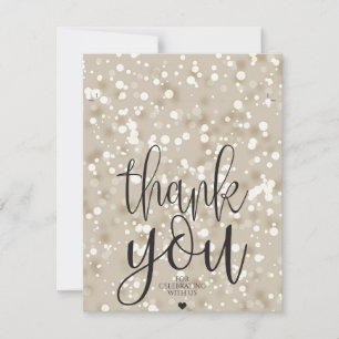 Cartes Pour Fêtes Annuelles Le meilleur est encore à venir, Merci