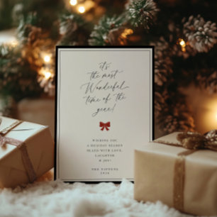 Cartes Pour Fêtes Annuelles Le Moment Le Plus Merveilleux De L'Année