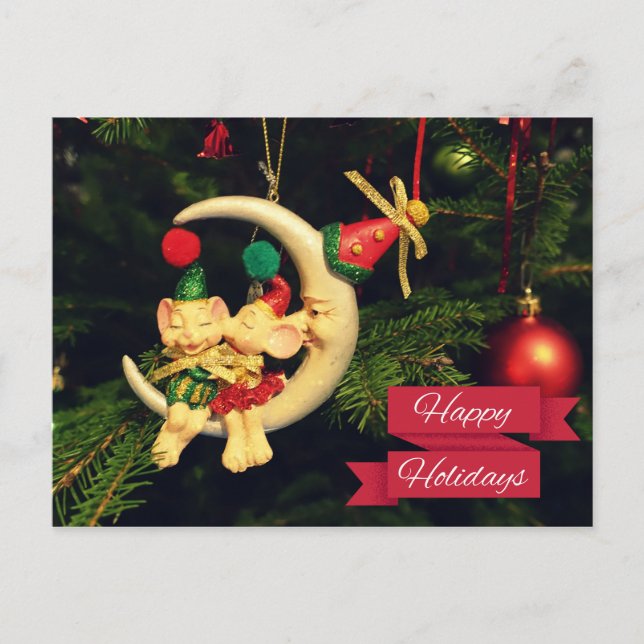 Cartes Pour Fêtes Annuelles Le Moon (Devant)