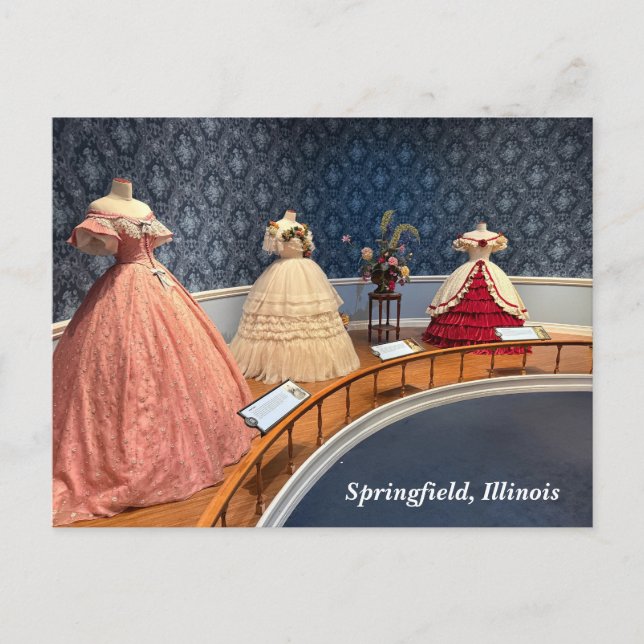Cartes Pour Fêtes Annuelles Le musée Abraham Lincoln (Devant)
