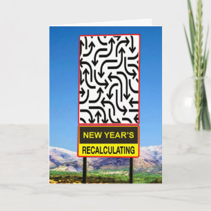 Cartes Pour Fêtes Annuelles Le Nouvel An arrive