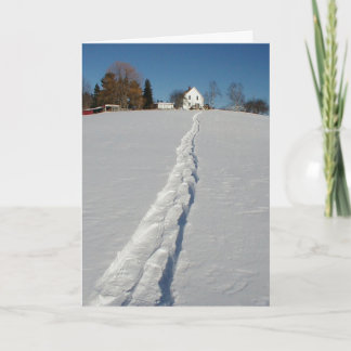 Cartes Pour Fêtes Annuelles Le pays des merveilles d'hiver