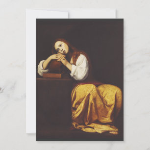 Cartes Pour Fêtes Annuelles Le pénitent Mary Magdalene par Giacomo Galli