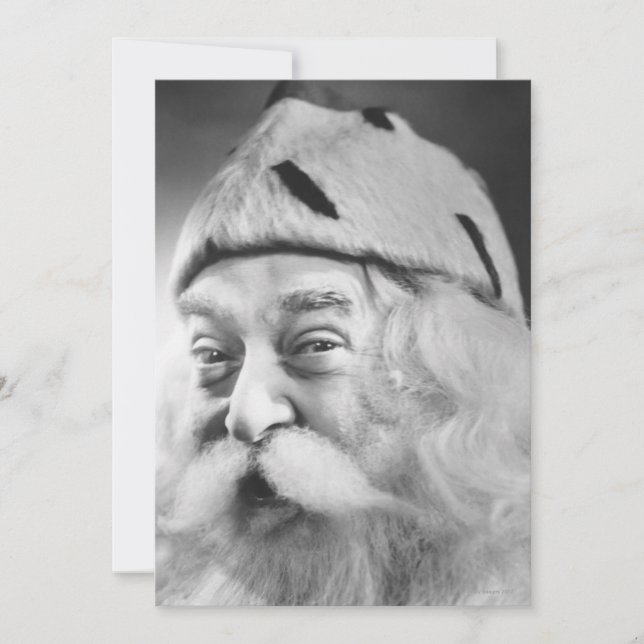 Cartes Pour Fêtes Annuelles Le père noël (Devant)