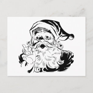 Cartes Pour Fêtes Annuelles Le père noël