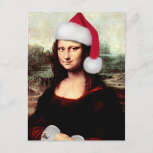 Cartes Pour Fêtes Annuelles Le Père Noël de Mona Lisa