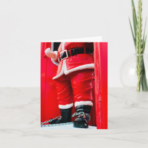 Cartes Pour Fêtes Annuelles Le Père Noël en difficulté ?