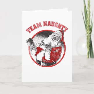 Cartes Pour Fêtes Annuelles Le père noël - équipe vilaine