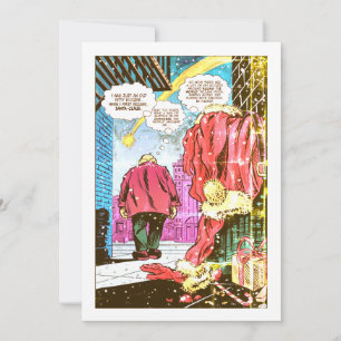 Cartes Pour Fêtes Annuelles Le Père Noël N'Est Plus ! (Vintage)