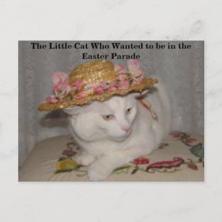Cartes Pour Fêtes Annuelles Le petit chat qui Recherché pour être dans Pâques