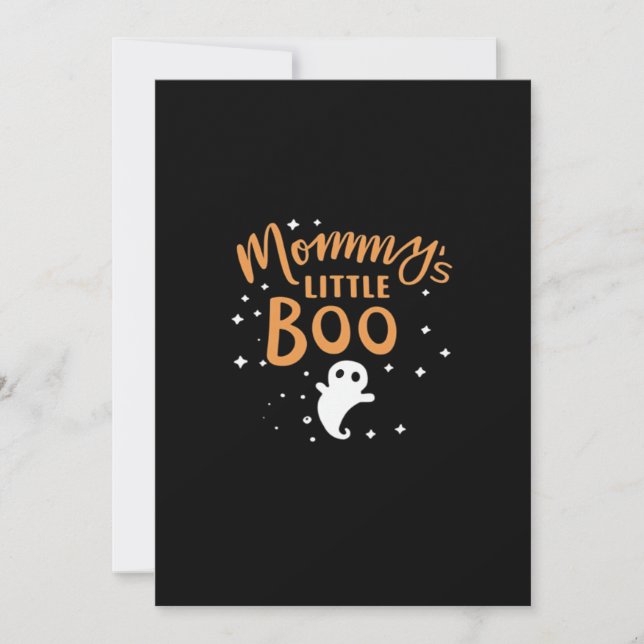 Cartes Pour Fêtes Annuelles Le petit garçon de maman - Happy Halloween (Devant)