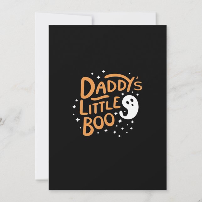 Cartes Pour Fêtes Annuelles Le petit garçon de papa, Happy Halloween (Devant)