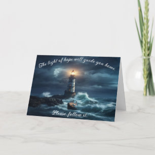 Cartes Pour Fêtes Annuelles Le phare de l'espoir