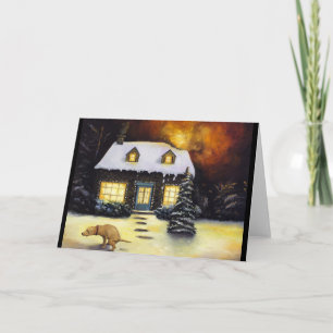 Cartes Pour Fêtes Annuelles Le plus mauvais cauchemar de Kinkade