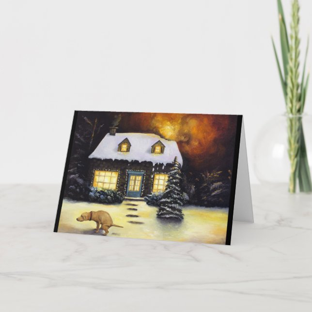 Cartes Pour Fêtes Annuelles Le plus mauvais cauchemar de Kinkade (Devant)