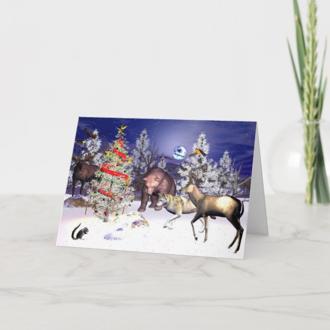 Cartes Pour Fêtes Annuelles Le rassemblement (Devant)