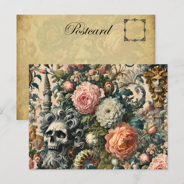 Cartes Pour Fêtes Annuelles Le Reliquaire des rêves brisés - gothique victorie (Devant / Derrière)