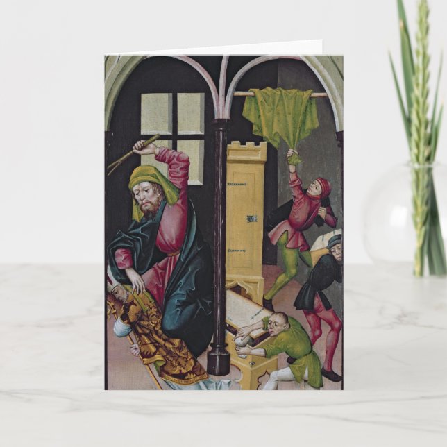Cartes Pour Fêtes Annuelles Le Retable de Saint Nicolas (Devant)
