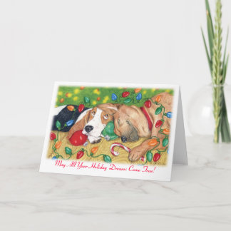 Cartes Pour Fêtes Annuelles Le rêve de vacances'