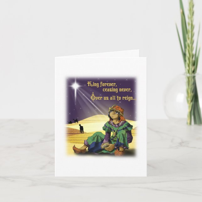 Cartes Pour Fêtes Annuelles Le Roi Forever (Devant)