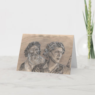 Cartes Pour Fêtes Annuelles Le Roi Oak roi de houx