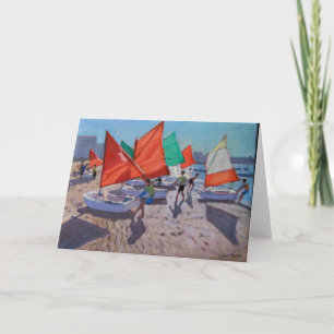 Cartes Pour Fêtes Annuelles Le rouge navigue Royan France