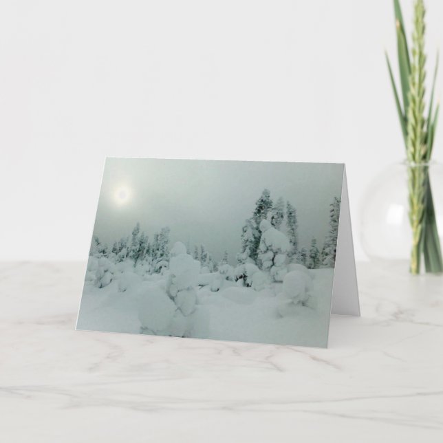 Cartes Pour Fêtes Annuelles Le Season (Devant)